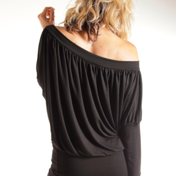 Black Marie-Jane top