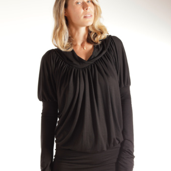 Black Houdini Top