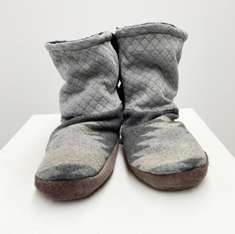 Navaho weave slippers