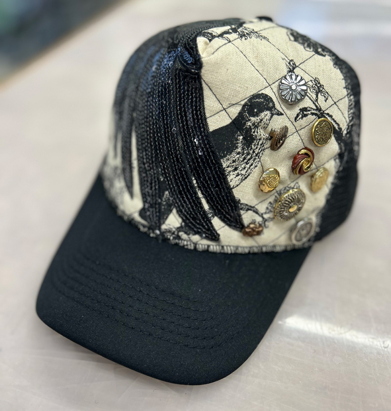 Birds of a feather cap